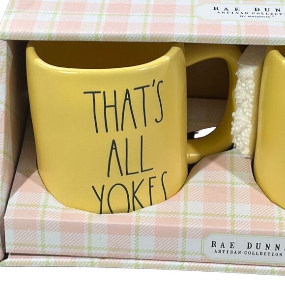 NWT Rae Dunn set of 2 Easter mugs - Picture 3 of 4